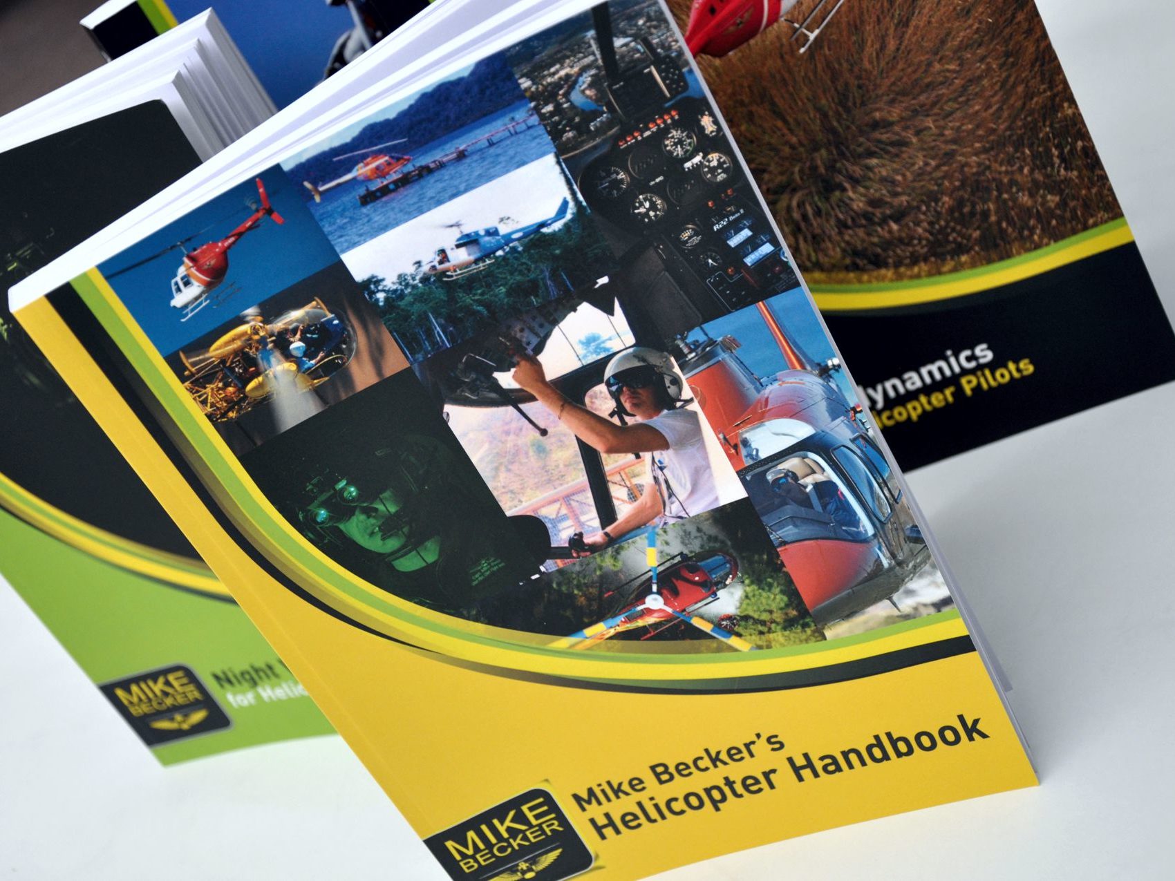 Mike Becker's for Helicopter Pilots training reference and theory books